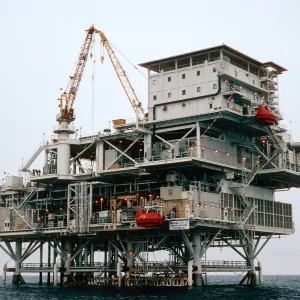 Chevron oil, platform “Gail” , offshore Oxnard, CA
