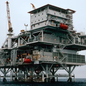 Chevron oil, platform “Gail” , offshore Oxnard, CA