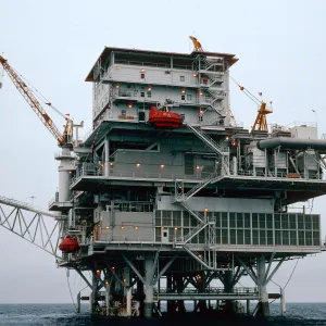 Chevron oil, platform “Gail” , offshore Oxnard, CA