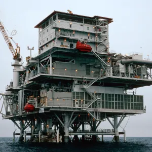 Chevron oil, platform “Gail” , offshore Oxnard, CA