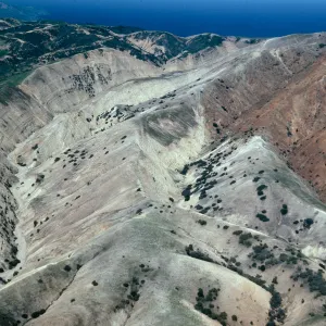 Stanton/Gherini & fenceline, South side, Santa Cruz Island