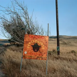 “Entering SCI National Forrest (sic)“, San Clemente Island