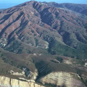 South side, El Montañon, Santa Cruz Island