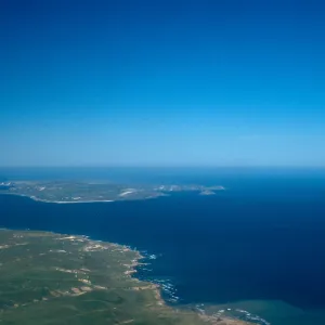 view over Santa Rosa Island, San Miguel Island