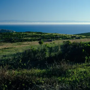 campground at dawn, San Miguel Island