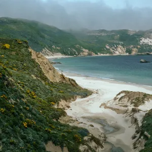 Cuyler Harbor, mouth of Cañada Del Mar, San Miguel Island