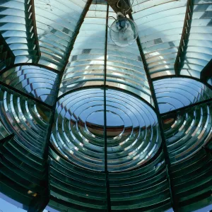 lens, lighthouse, West San Benito Island