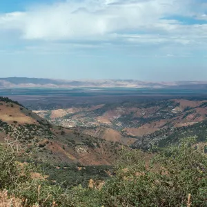 Cuyama Valley from Sierra Madre ridge, Santa Barbara County
