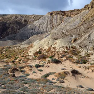 Sand dunes, Grand Canyon, South side, San Nicholas Island