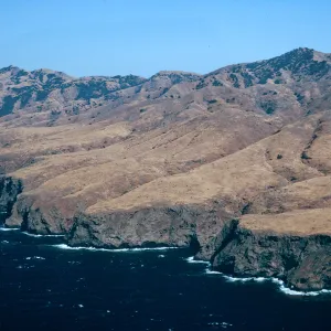 Northwest shore, Santa Cruz Island