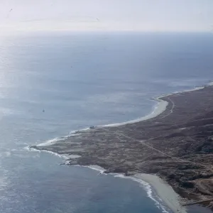 view of San Nicolas Island, 65-240 & SN-157