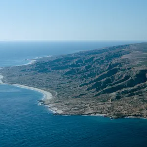 view of San Nicolas Island, 65-244 & SN-161