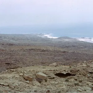 looking South from road above Dutch Harbor, Site 3, 66-6 & SN-262