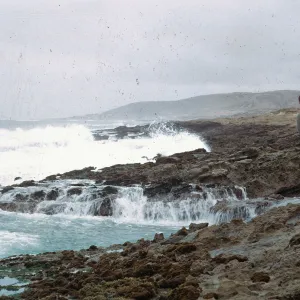 fishermen at Pirates Cove, 66-97 & SN-353, San Nicolas Island