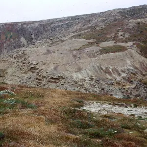 upper slopes od SW-facing escarpment near the Receiver Building, 66-105 & SN-361