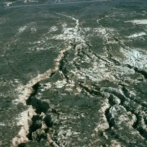 Erosion on Mesa, San Nicolas Island