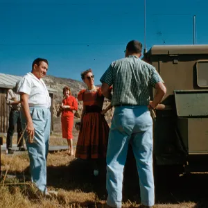 USO show, Rita’s Camp, Santa Rosa Island, Marvin Miller, Ann Houston, Dorothy Newman, Buck Davis