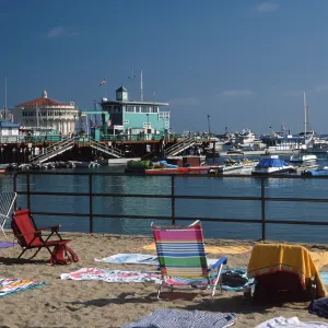beach at Avalon, Santa Catalina Island