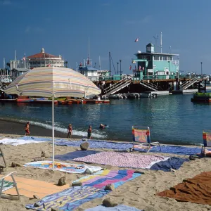 beach at Avalon, Santa Catalina Island