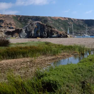 Beach & Salina, Little Harbor, Santa Catalina Island