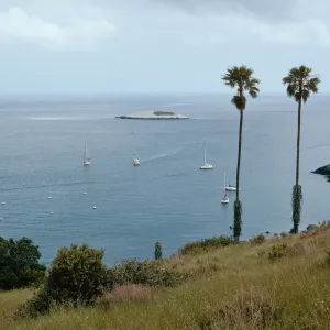 view of Bird Island, Isthmus, Santa Catalina Island