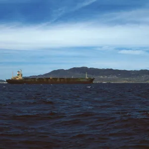 tanker & salt plant, Cedros Island