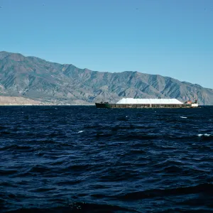 salt barge, Southeast end of Cedros Island