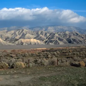Caliente Mountains, across from Cottonwood Canyon, Cuyama Valley, San Luis Obispo County
