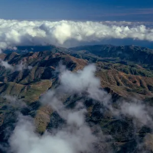 north ridge & Central Valley, Santa Cruz Island
