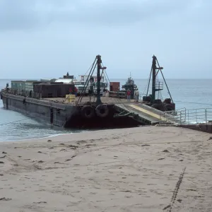 barge, Daytona Beach, San Nicolas Island