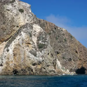 bluffs, West of Scorpion Bay, Santa Cruz Island