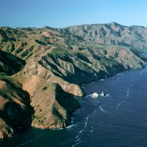 North shore, Santa Cruz Island