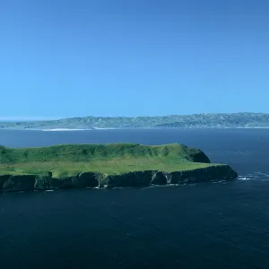 West end, Santa Cruz Island, Santa Rosa Island in background