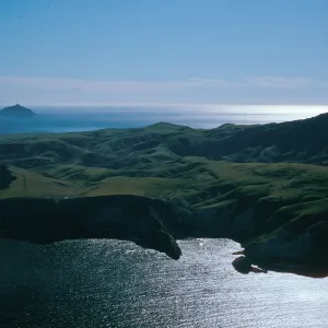 Potato Harbor & view of East end of Santa Cruz Island