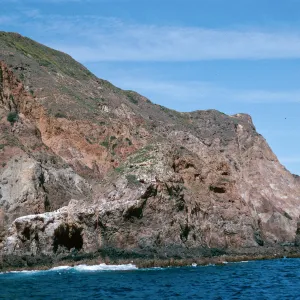 offshore bluffs, West Anacapa Island