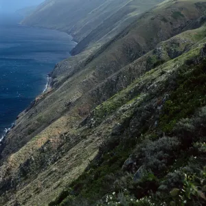 East escarpment, San Clemente Island