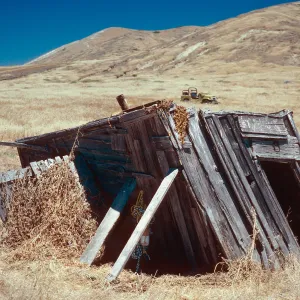 fishing shack, Morse Point, Santa Cruz Island