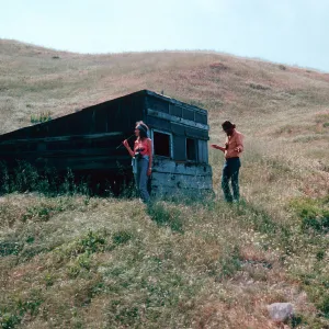 fishing shack, China Harbor, Santa Cruz Island