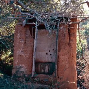 Middle Ranch outhouse, Santa Cruz Island