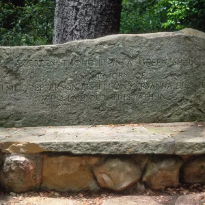 Bissell Bench, Santa Barbara Botanic Garden