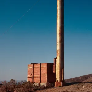 incinerator, hill above Johnsons Lee, Santa Rosa Island