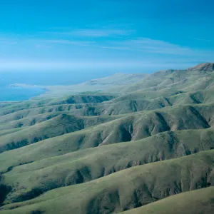 Southwest end, Santa Cruz Island