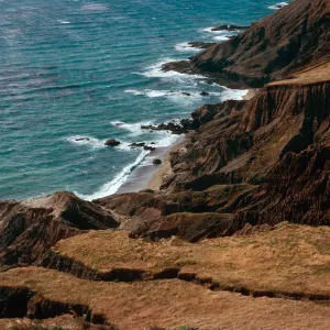 beach, North of Alegria Canyon, Santa Cruz Island