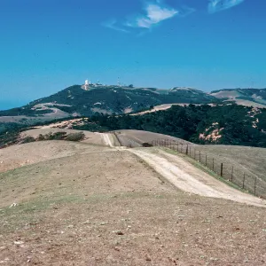 view of navy base, Santa Cruz Island