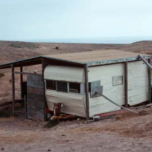UCSB trailer, West end, Santa Cruz Island