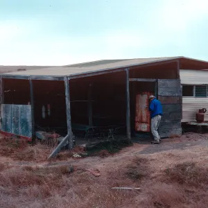 UCSB trailer, West end, Santa Cruz Island