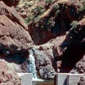 La Cascada Canyon, Santa Cruz Island