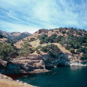 site of old resort, Pelican Bay, Santa Cruz Island