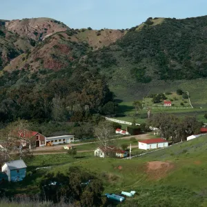 Stanton Ranch from Camino de la Casa, Santa Cruz Island