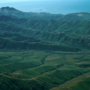 Christy barn & vicinity, Santa Cruz Island